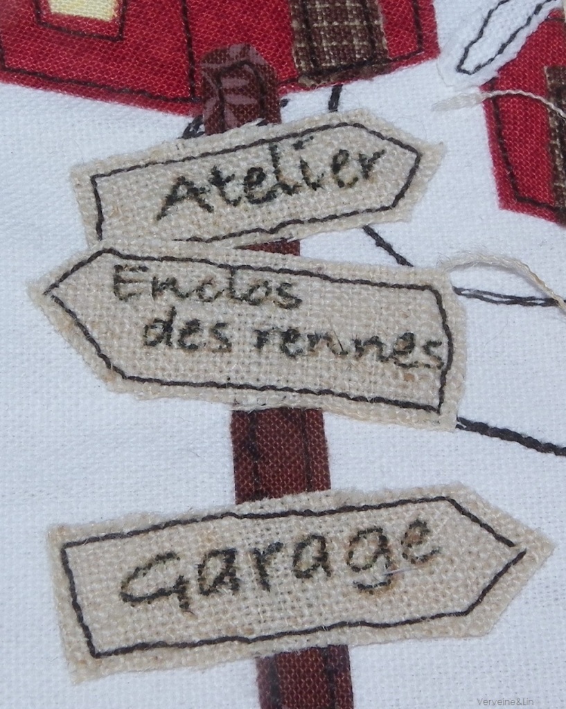 Le village du Père Noel
livre textile de Scrap Quilt and Stitch